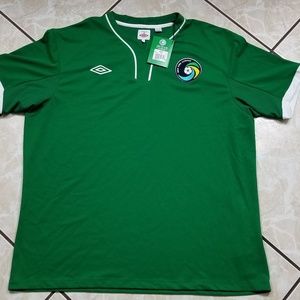 NEW Umbro New york Cosmos Green Soccer Jersey XL